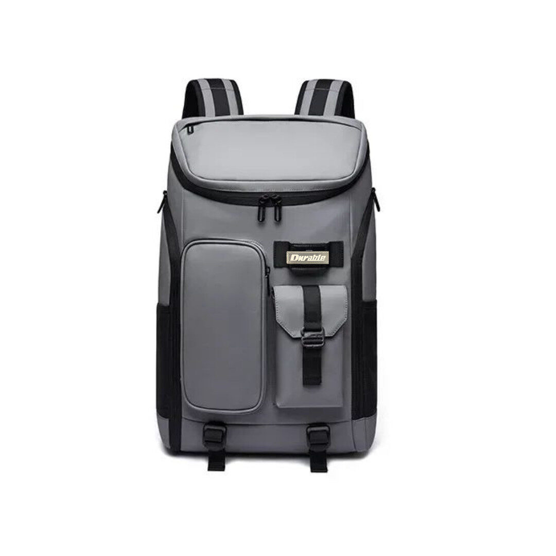 Tas Ransel Laptop Multifungsi Backpack Sporty – Legacy Chich Bimo – Abu - Gambar 2