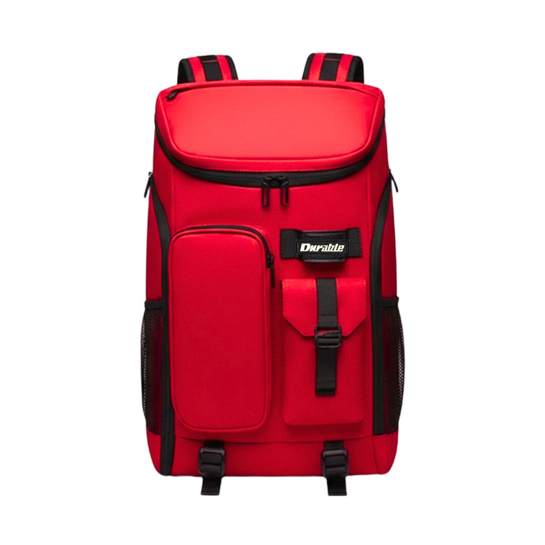 Tas Ransel Laptop Multifungsi Backpack Sporty - Legacy Chich Cordura - Merah - Gambar 2