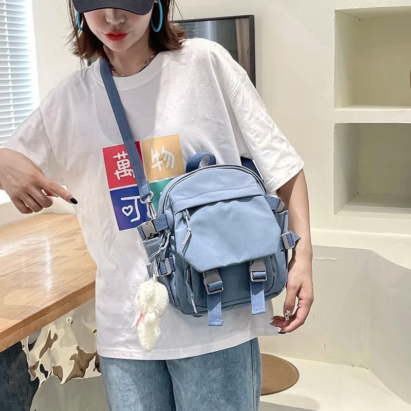 Tas Anak / Tas Wanita Hexagon Mini V.2 - Biru - Gambar 13