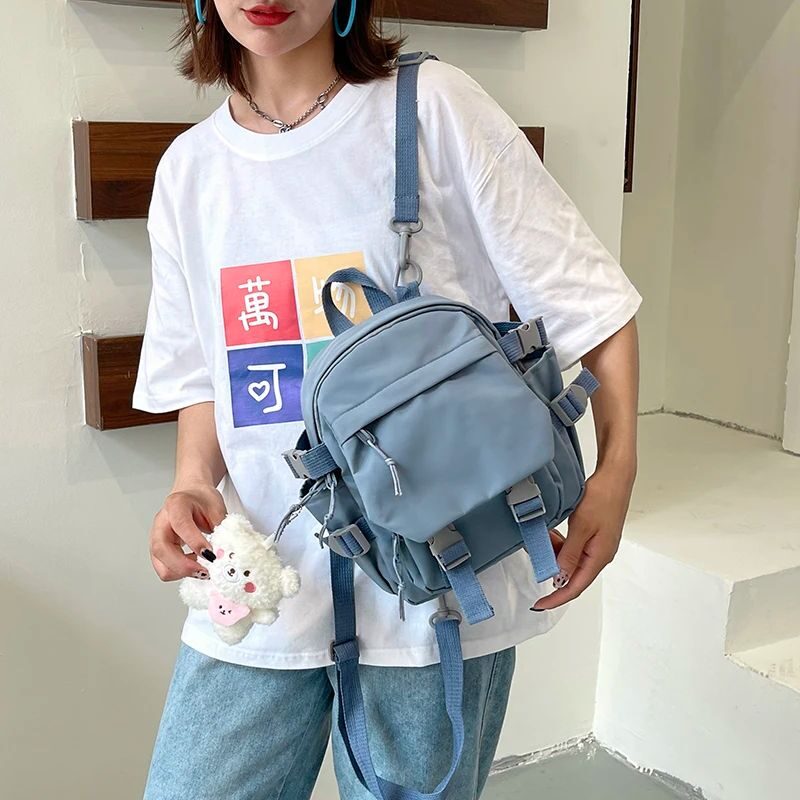 Tas Anak / Tas Wanita Hexagon Mini V.2 - Biru - Gambar 12