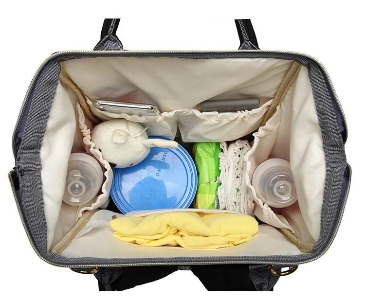 Diaper Bag Tas Ransel Multifungsi - City Diva - Motif Daun - Gambar 3