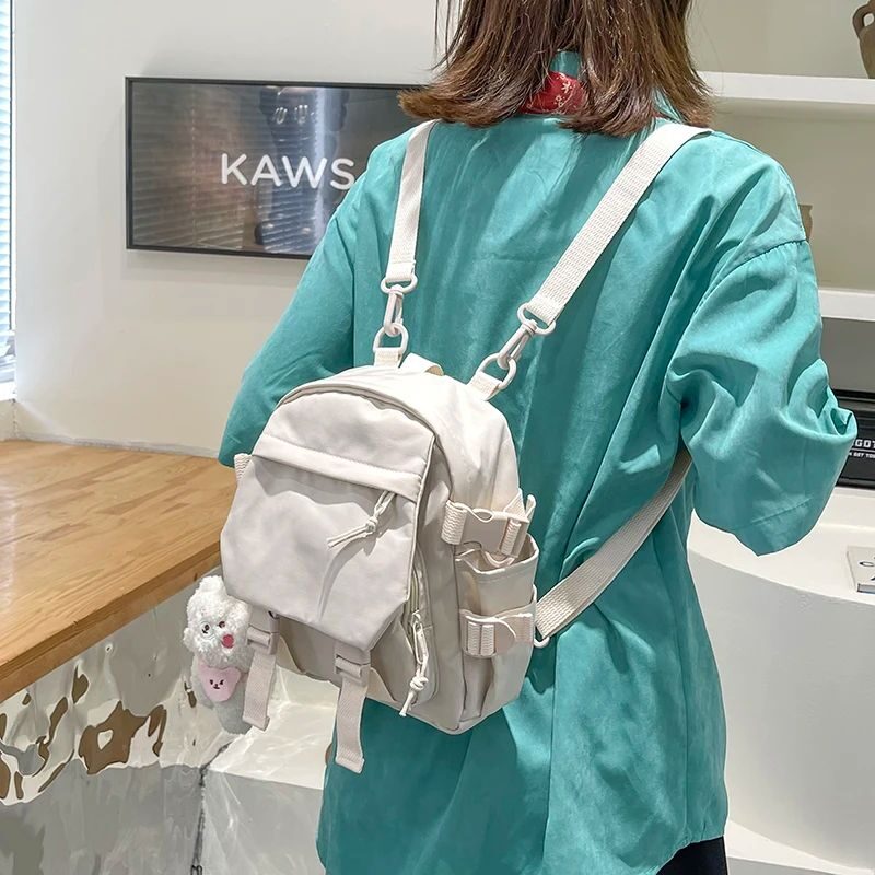 Tas Anak / Tas Wanita Hexagon Mini V.2 - Cream - Gambar 10