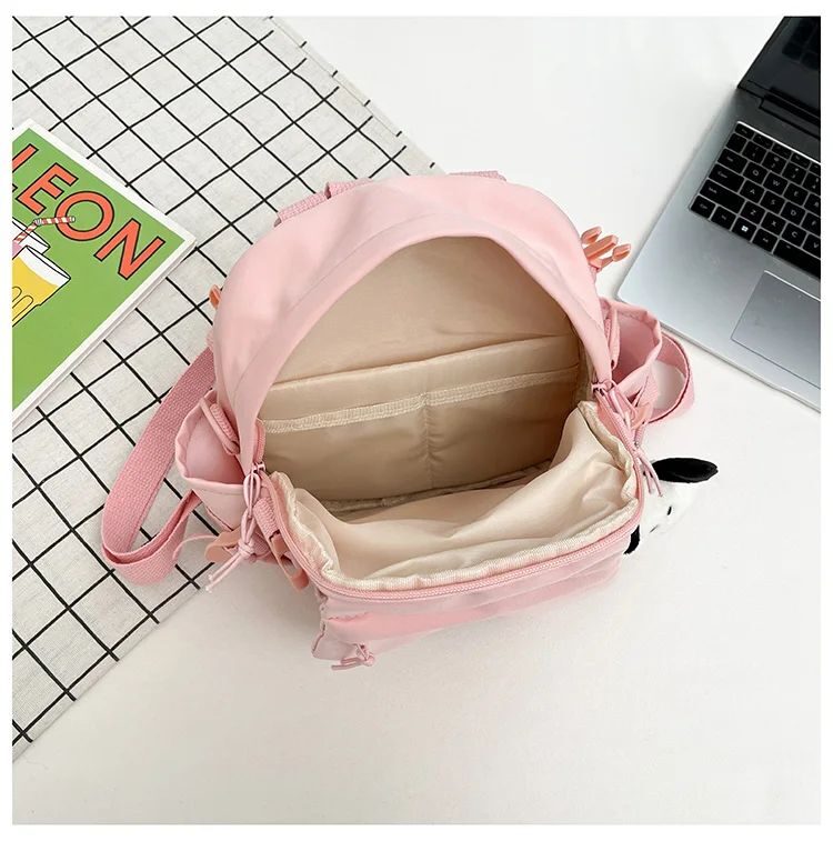 Tas Anak / Tas Wanita Hexagon Mini V.2 - Cream - Gambar 6