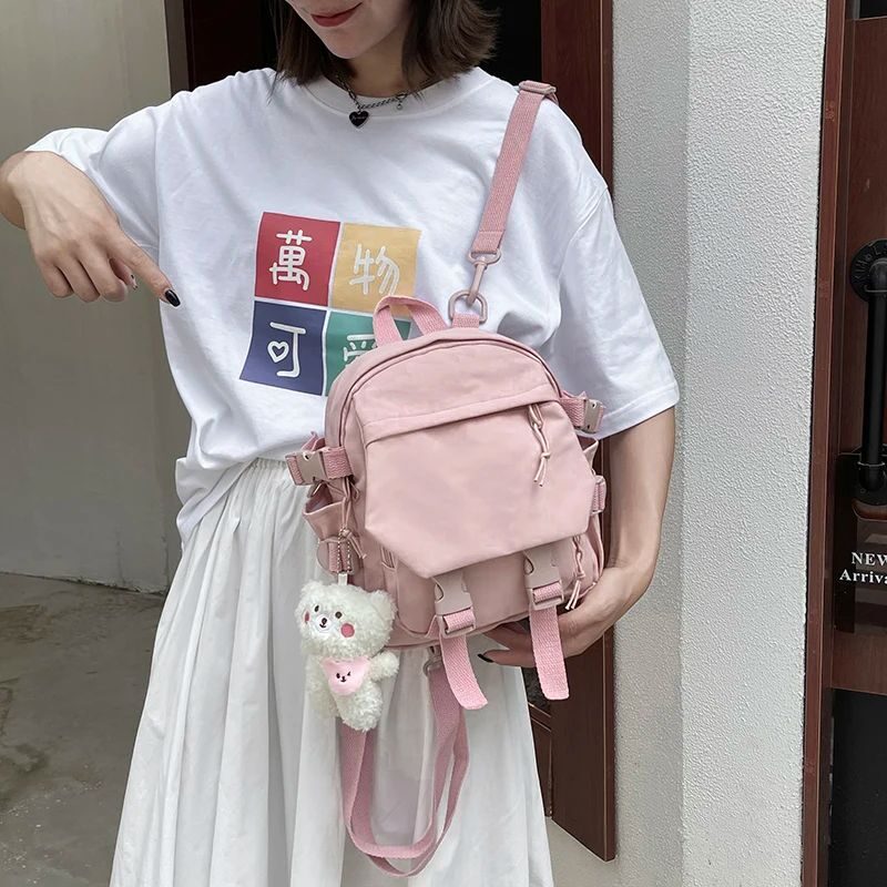 Tas Anak / Tas Wanita Hexagon Mini V.2 - Pink - Gambar 14