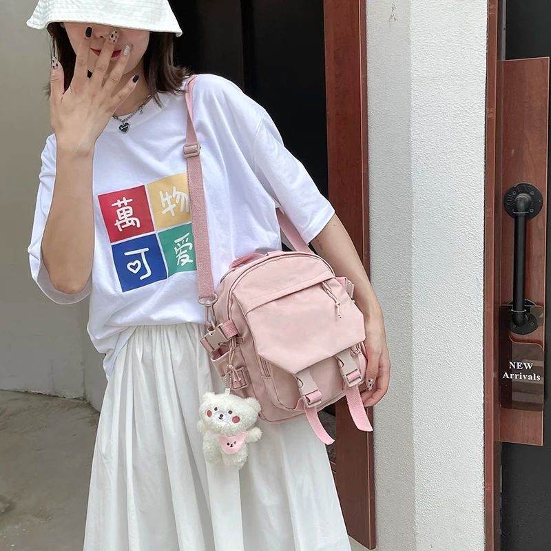 Tas Anak / Tas Wanita Hexagon Mini V.2 - Pink - Gambar 11