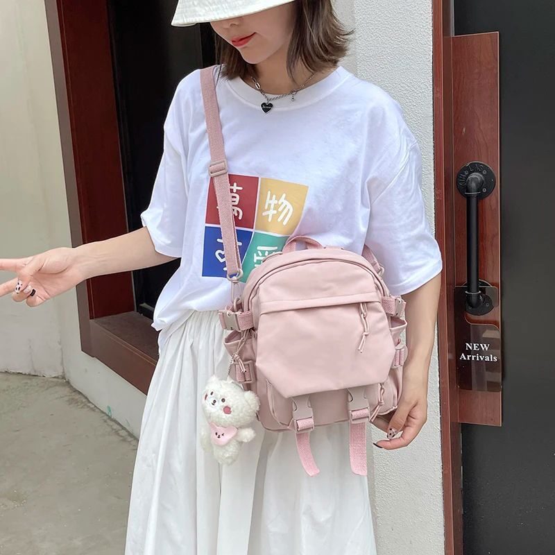 Tas Anak / Tas Wanita Hexagon Mini V.2 - Pink - Gambar 10