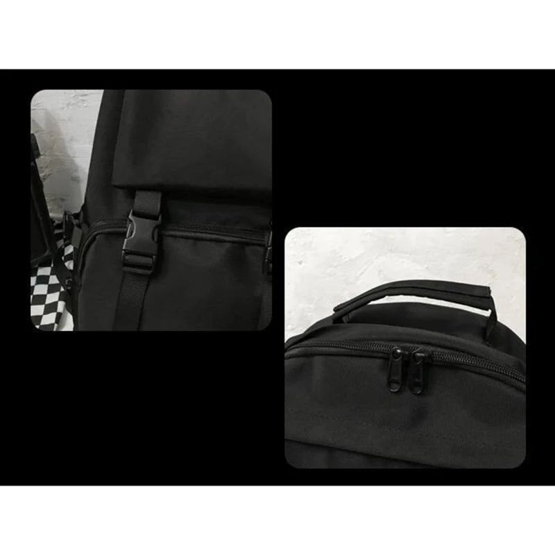 Tas Ransel Sekolah Tas Laptop Japan style 40L Nilon - Gambar 8