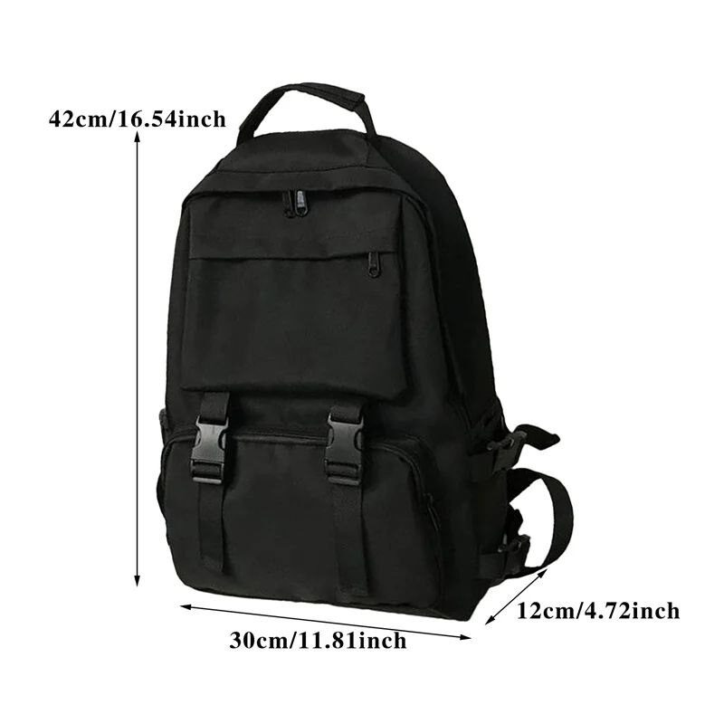 Tas Ransel Sekolah Tas Laptop Japan style 40L Nilon - Gambar 6
