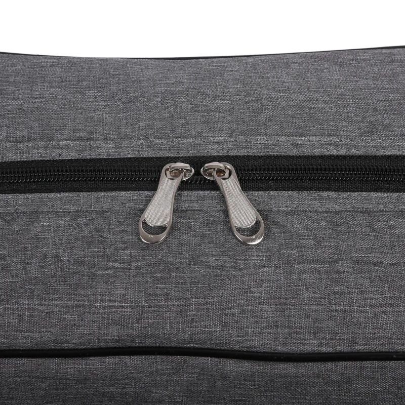 Tas Travel Duffle Bag Baju Pakaian Abela Polos - Gambar 3