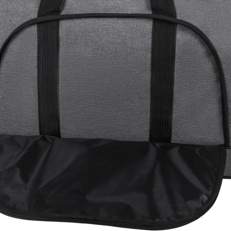 Tas Travel Duffle Bag Baju Pakaian Abela Polos - Gambar 6