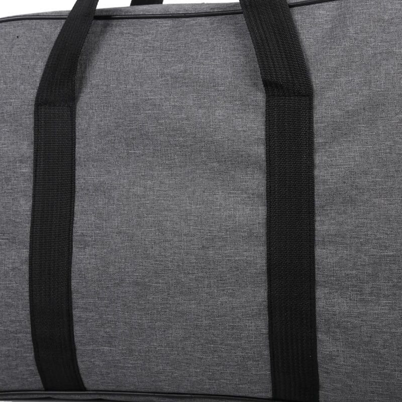 Tas Travel Duffle Bag Baju Pakaian Abela Polos - Gambar 7