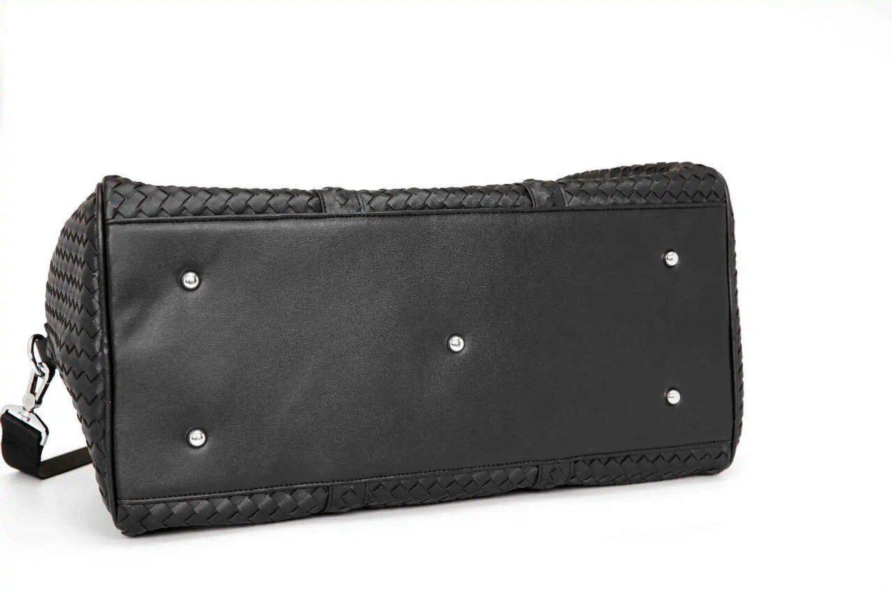 Duffle bag Tas Travel Tas Pakaian Anyaman Kulit PVC - Gambar 5