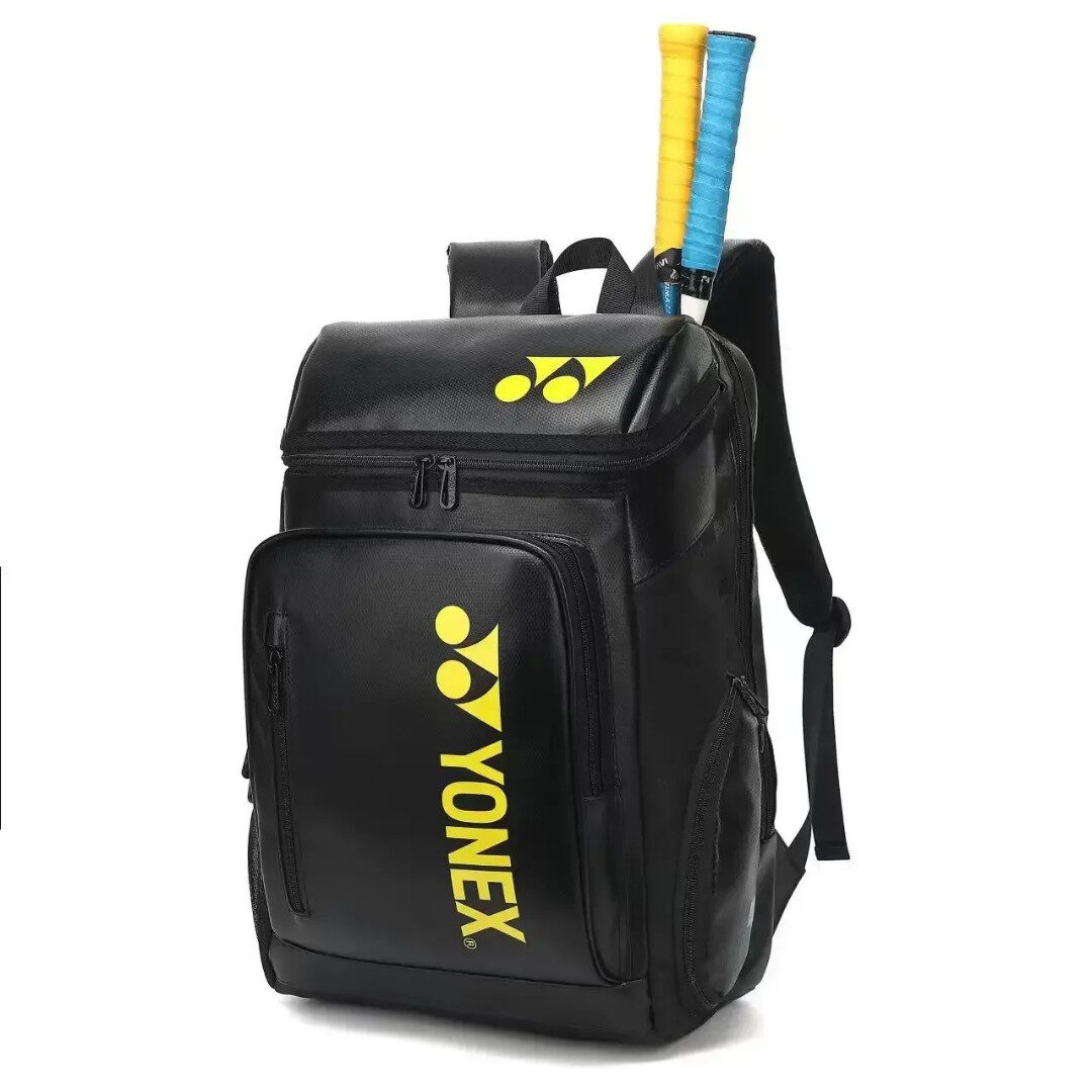 Tas Ransel Badminton V.1 - Hitam - Gambar 4