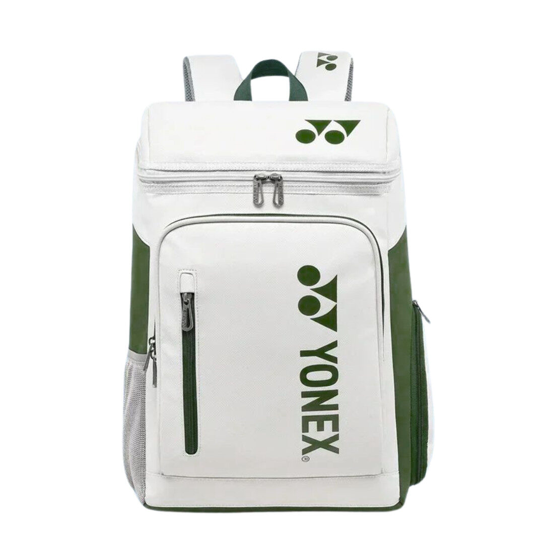 Tas Ransel Badminton V.1 - Putih Hijau - Gambar 2