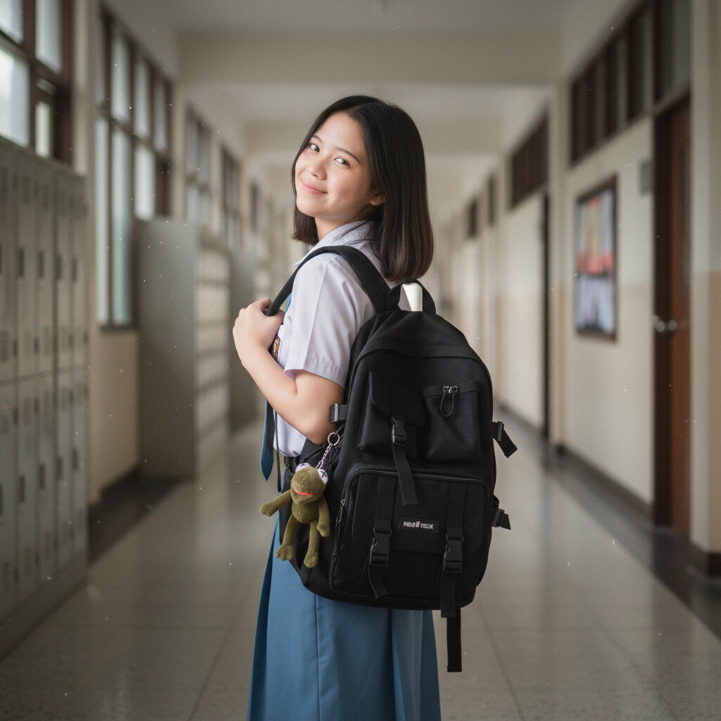 Tas Ransel Backpack Ichiko - Gambar 9