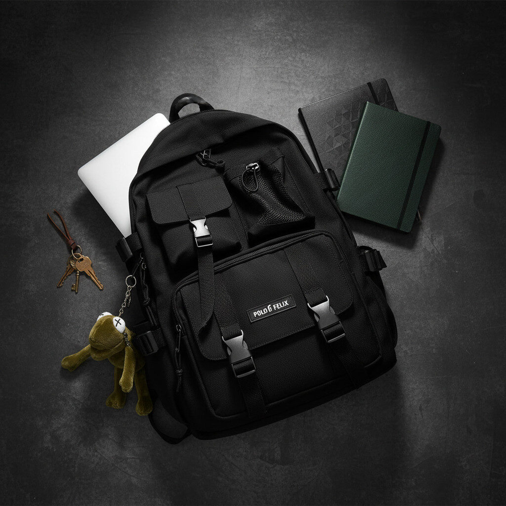 Tas Ransel Backpack Ichiko - Gambar 5