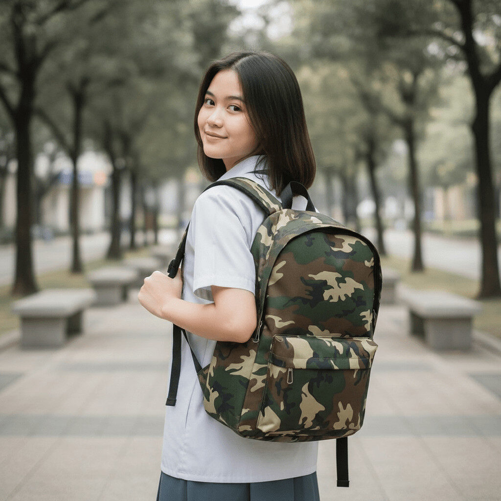Ransel Camo Classic - 045 Loreng - Gambar 7