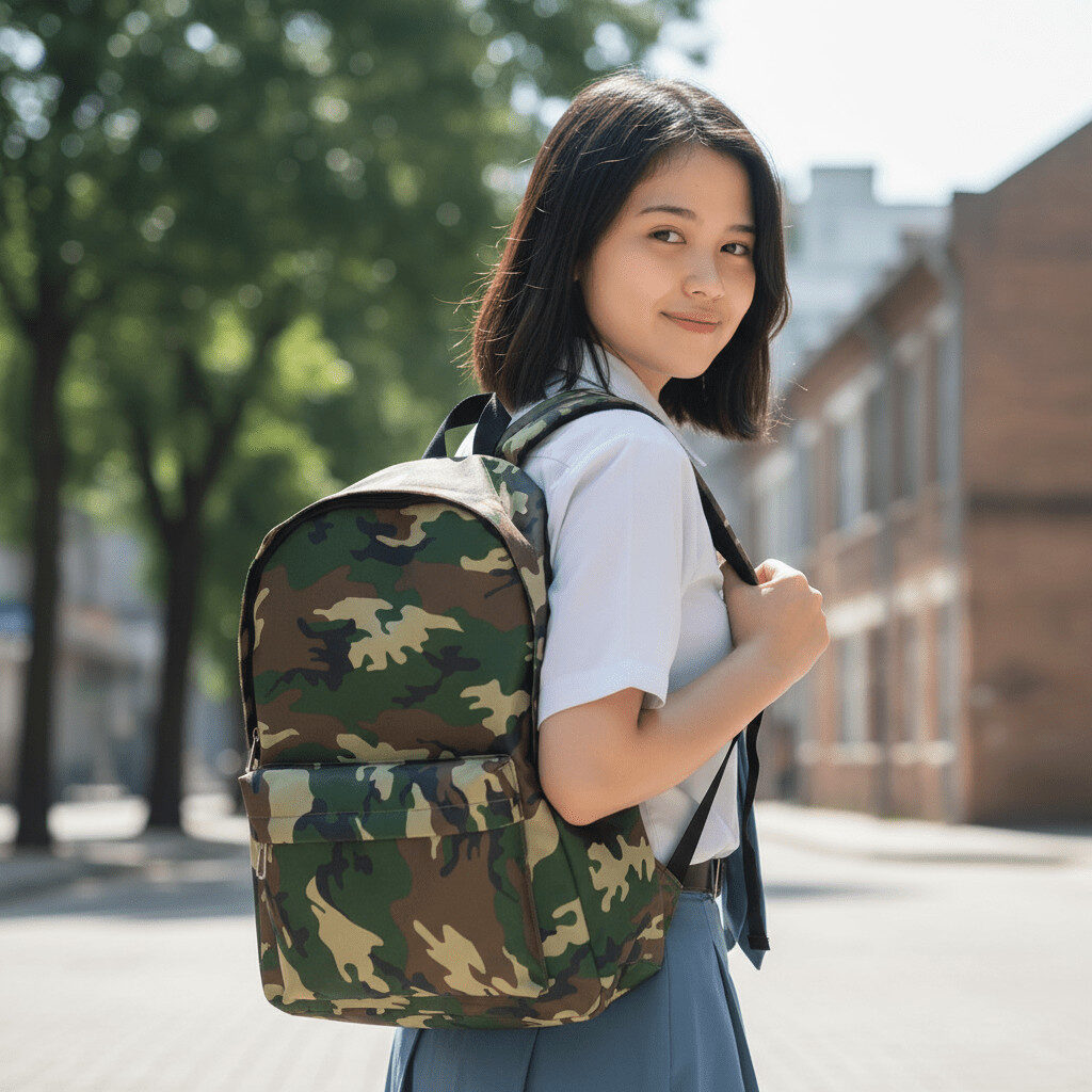 Ransel Camo Classic - 045 Loreng - Gambar 8