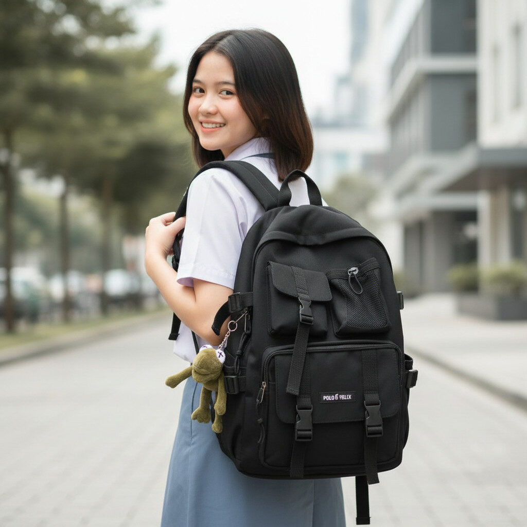 Tas Ransel Backpack Ichiko - Gambar 8
