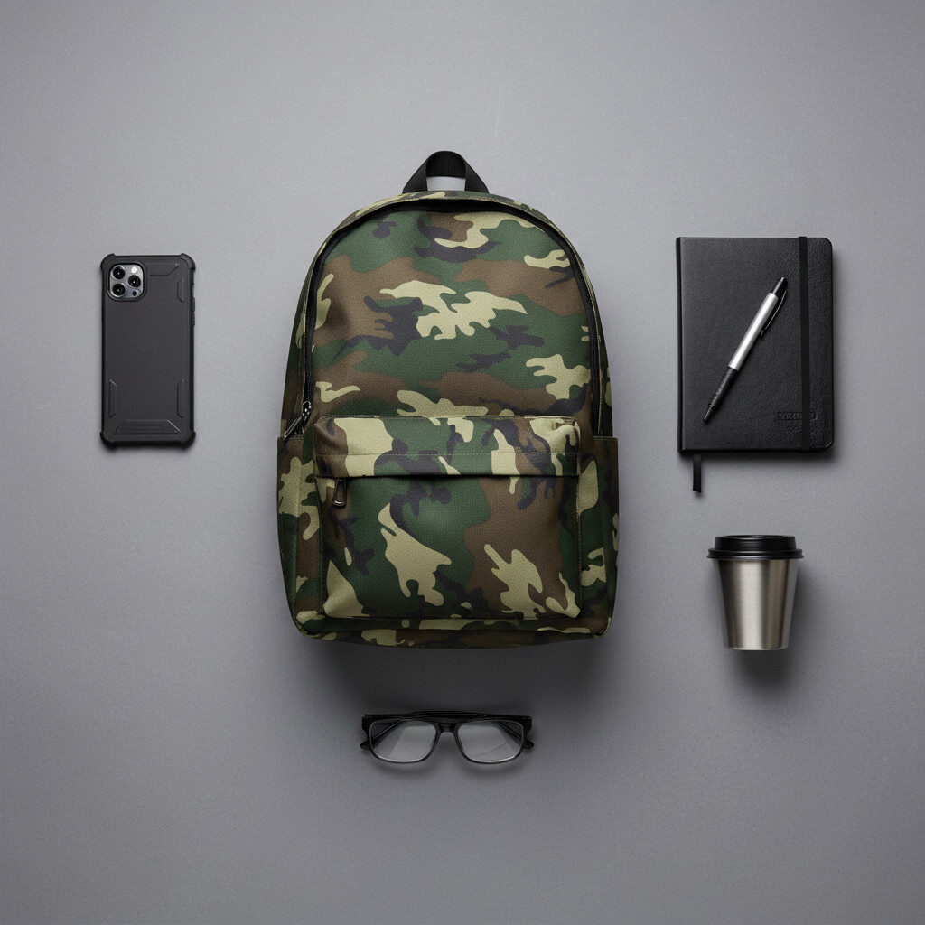 Ransel Camo Classic - 045 Loreng - Gambar 6